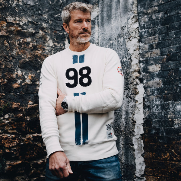 'The Thoroughbred' Premium Crewneck – Flying Mustang Edition