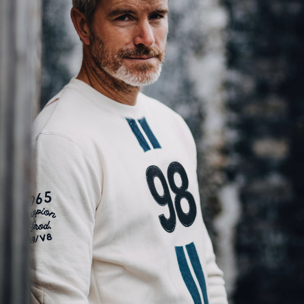 'The Thoroughbred' Premium Crewneck – Flying Mustang Edition