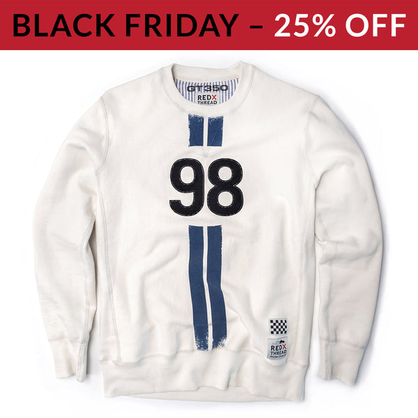 'The Thoroughbred' Premium Crewneck – Flying Mustang Edition