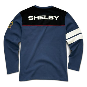 'World Champion' Shelby Signature Henley Long Sleeve