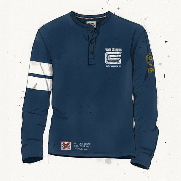 'World Champion' Signature Henley Long Sleeve (PRE-ORDER)