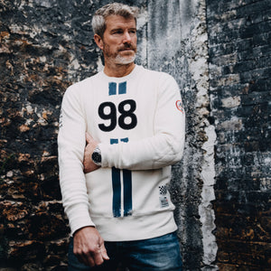 'The Thoroughbred' Premium Crewneck – Flying Mustang Edition